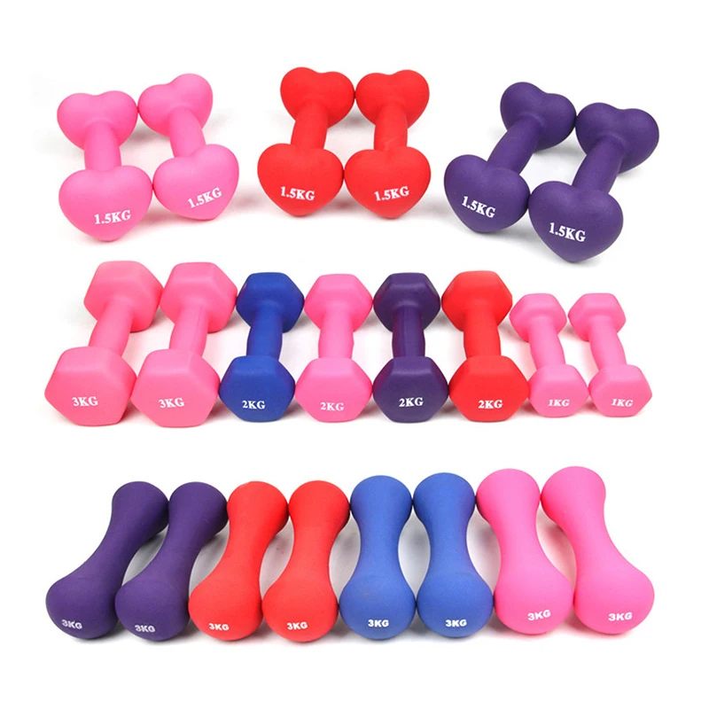 Без веса фитнес-10 кг дешевые весов в комплекте; Распродажа; Женские сапоги с высоким сцепление с поверхностью из неопрена розовый гантели для женщин купить онлайн для продажи