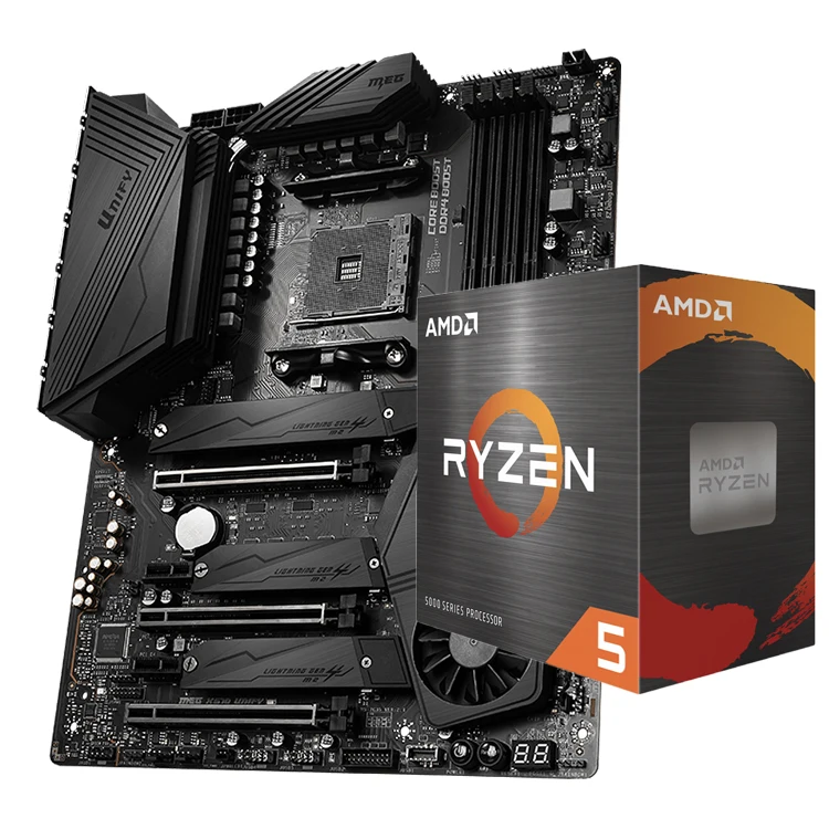 MSI MEG X570 UNIFY Motherboard - Supports DDR4 Memory, AM4 Socket