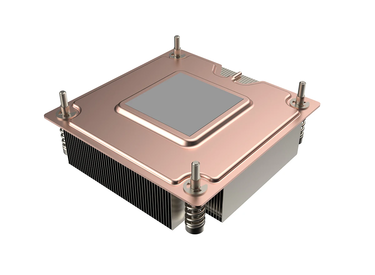 Cpu Cooler, LGA1700, 1U, Copper, Aluminum - detail 8