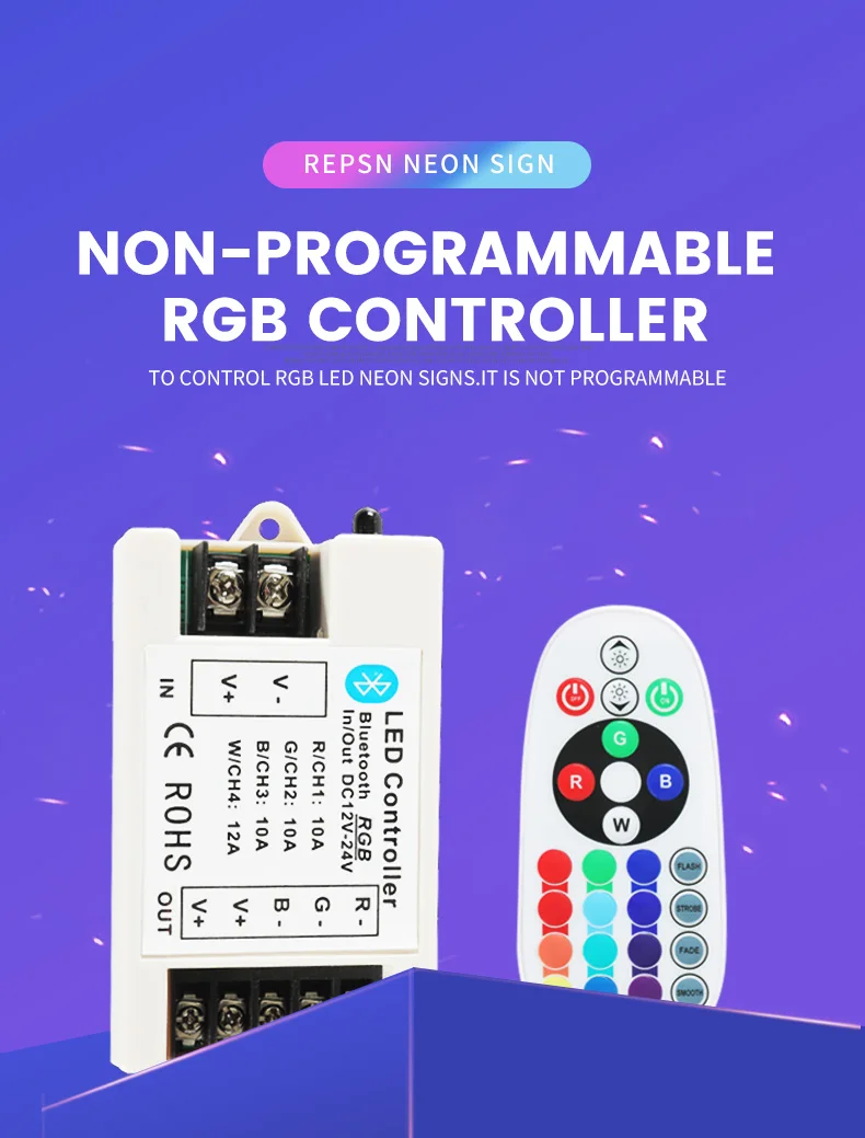Programmable Rgb Controller - Buy Led Dimmer,Dimmer Pack,12v Dimmer ...