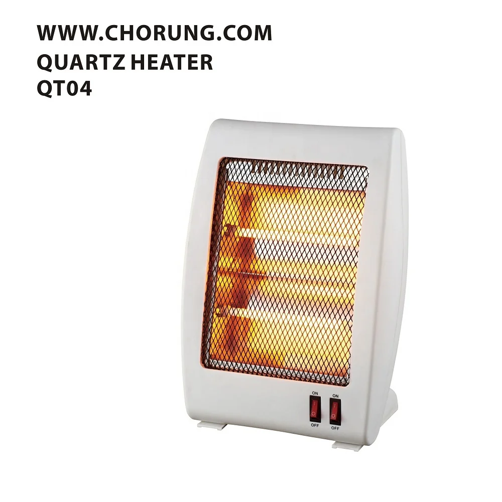 800W Mini Portable Freestanding Quartz Tube Electric Heater