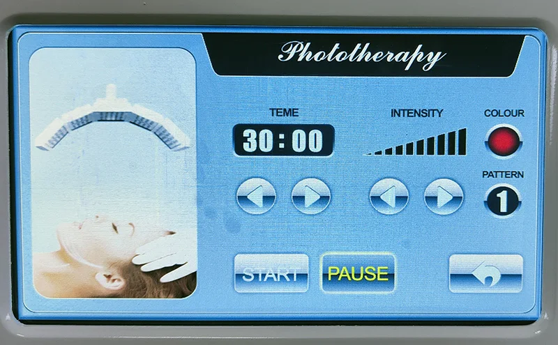 2023 professional spa 7 colors photodynamic facial pdt led light lamp 635 photon therapy skin care machine