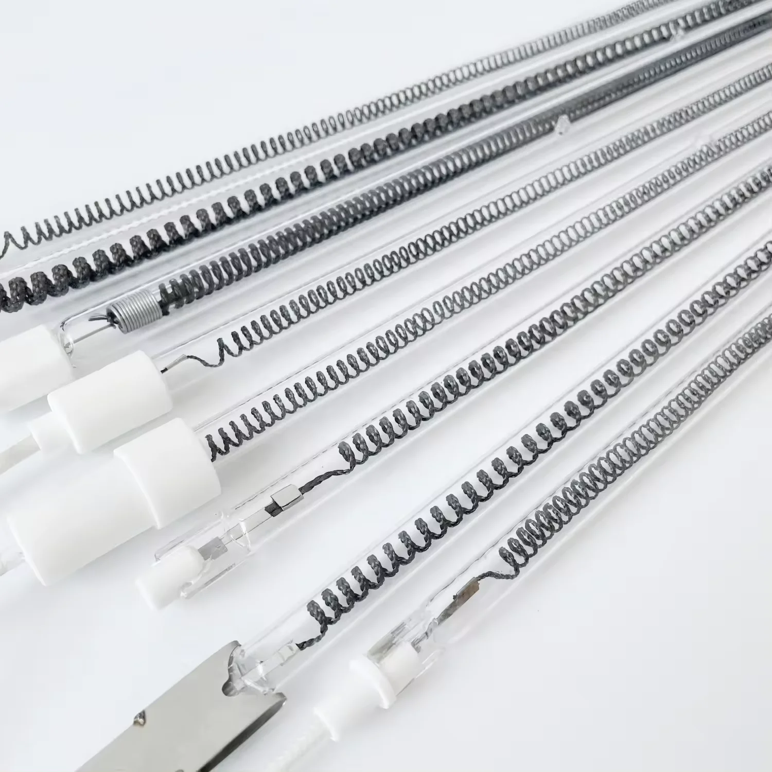 Кварцевый инфракрасный нагреватель лампы Электрический галогенный трубки для сушки листового железа с покрытием