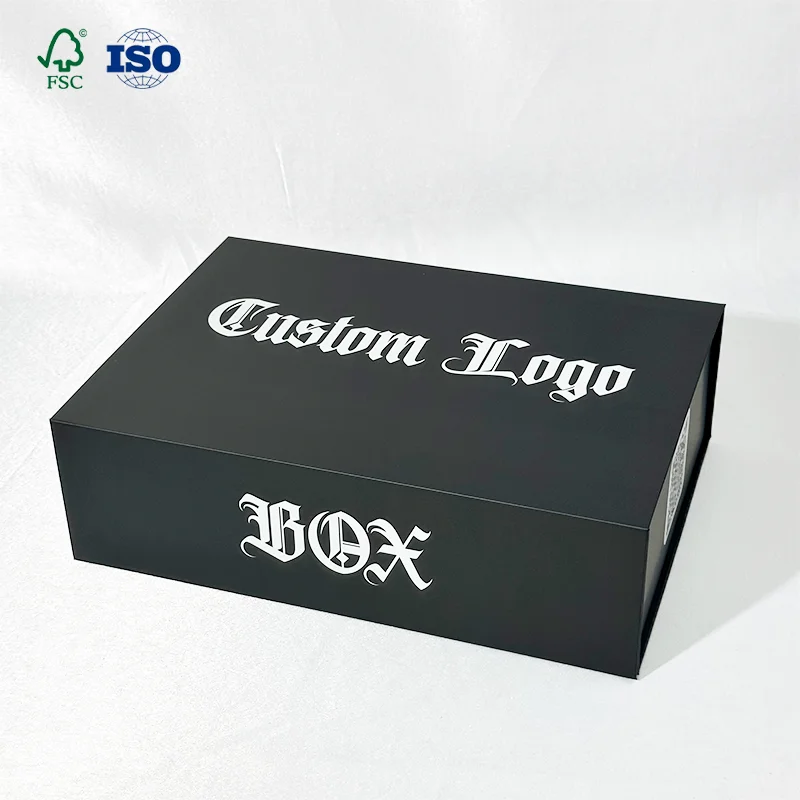 Custom Personalized Luxury Own Brand Red Black Light Weight Special Delivery Economical Clothing Cardboard Paper Boxes Packaging