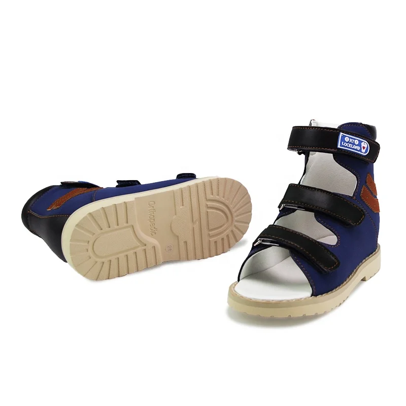 Горячая Распродажа! Русский сплошной экшн из нубука и кожи, детская обувь, поддержка лодыжки ортопедическая обувь для детей