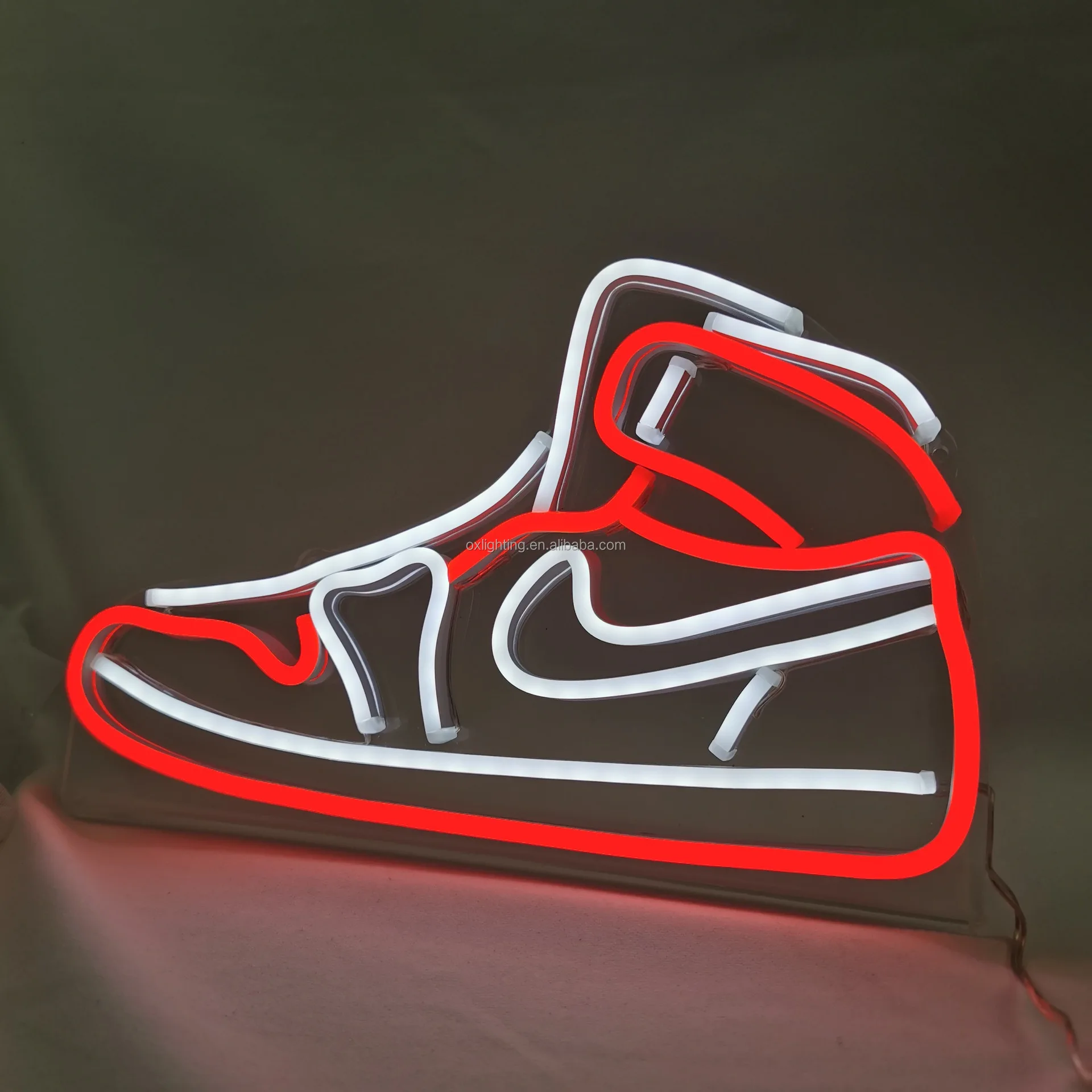 Drop Shipping New Design Nike Led Neon Sign Letters Logo Neon Shoe ...