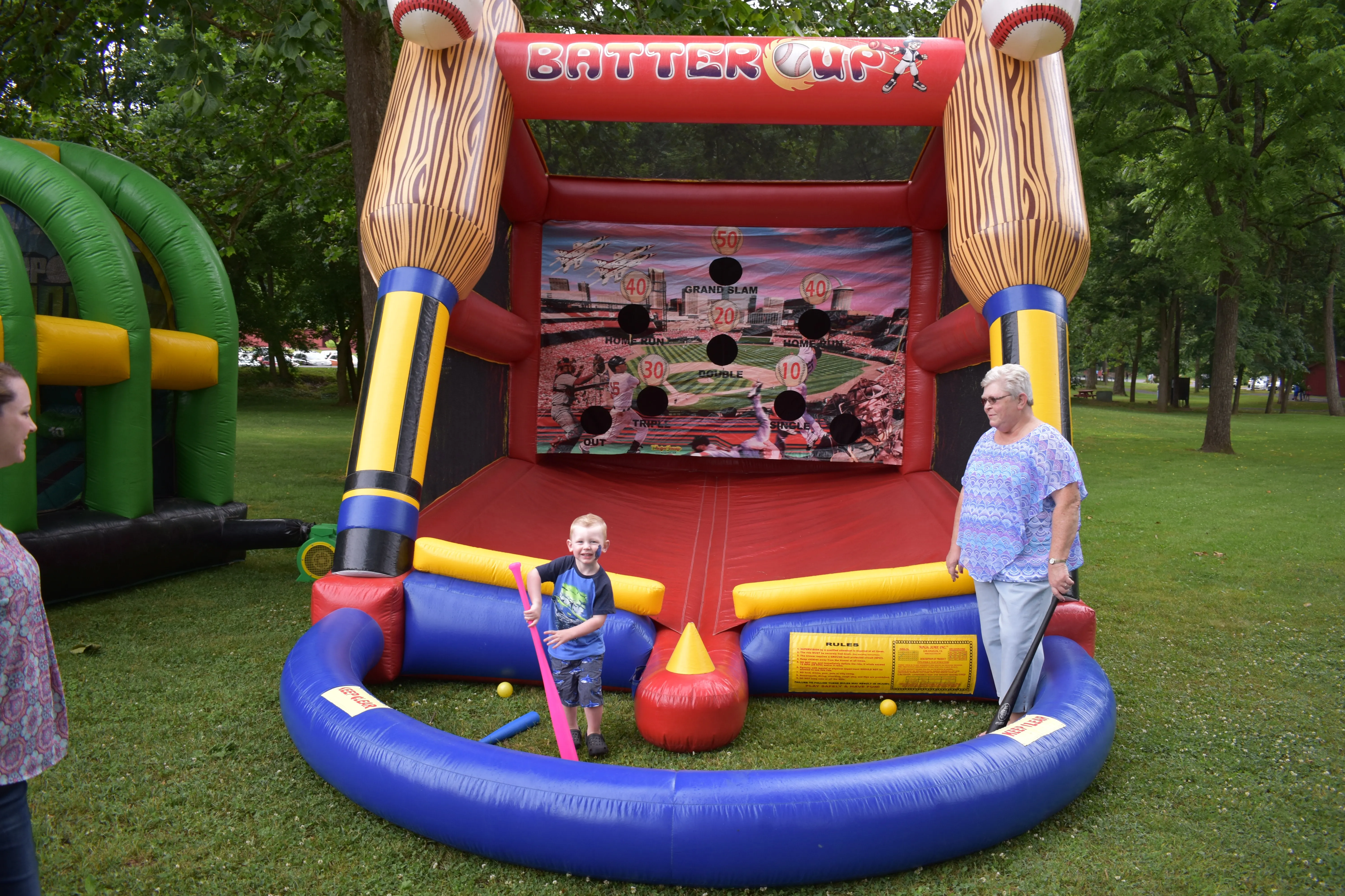 New Design Batters up Inflatable Baseball Sports Game Inflatable Baseball Batting Cage Sport Game