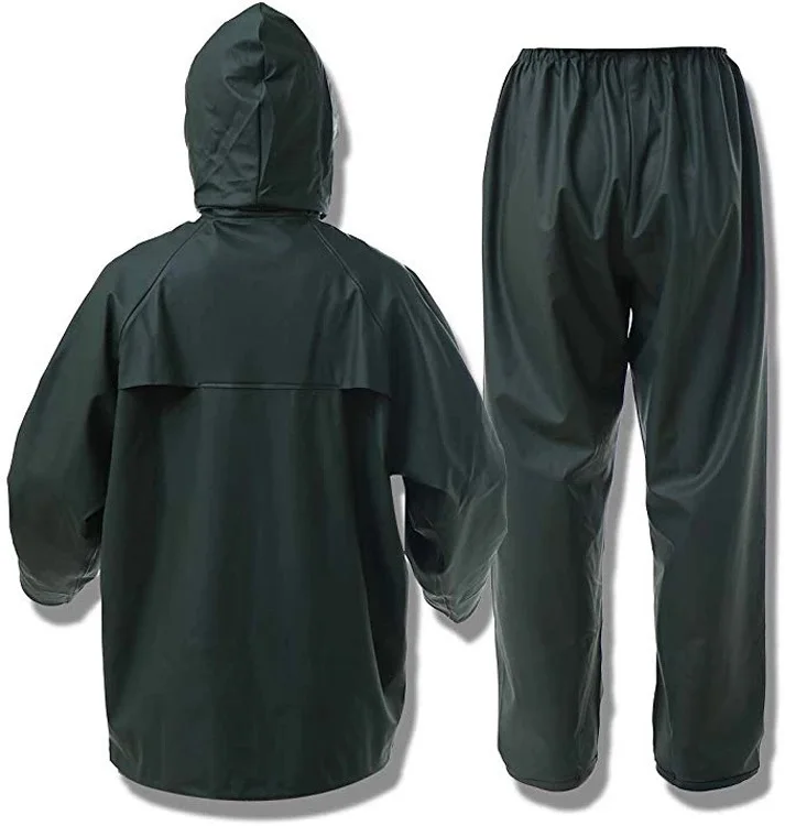 Waterproof Raincoat And Durabl Raincoat Hidden Pocket Rain Coat Suit ...