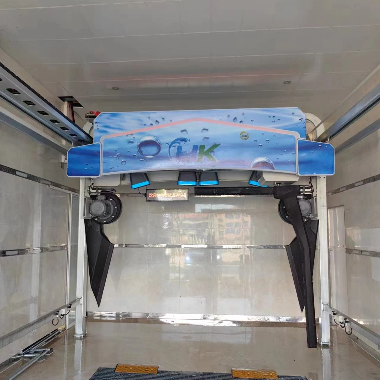 Sturdy and Durable E-wallet Charging Self Solar Vendo Automatic Car Wash Machine for Unmanned Chain Store