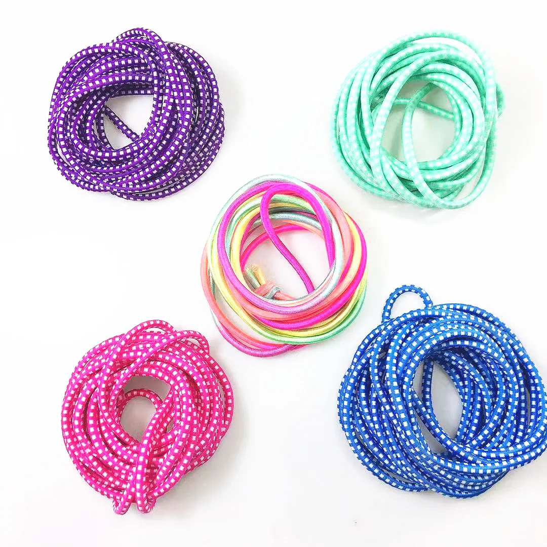 Высокоэластичная цветная китайская Скакалка для фитнеса детей