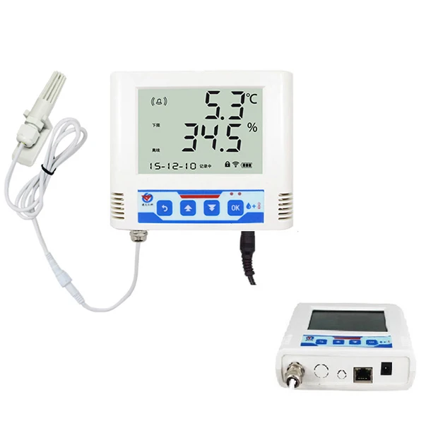 Industrial Wifi Temperature Alarm Sensor Wireless Temperature and Humidity Data Logger