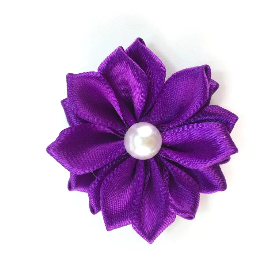 Мини искусственные шелковые розы для рукоделия жемчужные цветы для заколок детские заколки для волос DIY Girls Аксессуары для волос CH022