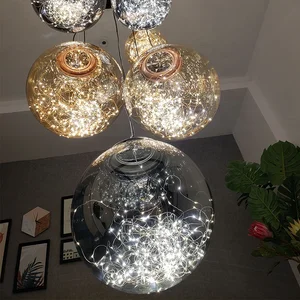 Modern Luxury Staircase Hanging Lighting Pendant Light Chandelier