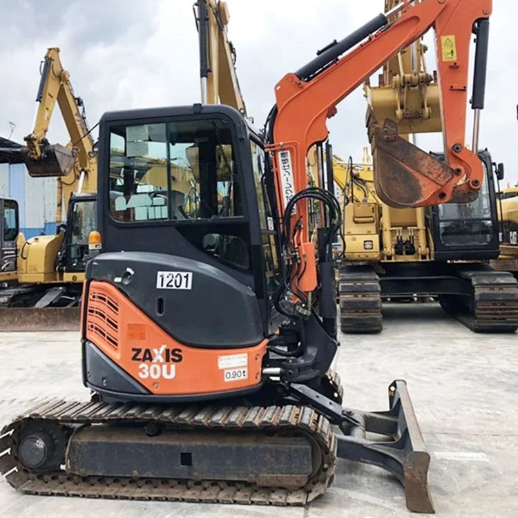 ☆中古トスマシン 3 Ton Used Mini Hitachi ZX30 Excavator for Sale - Zaxis 30U