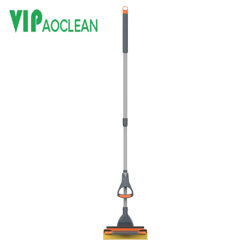 VIPaoclean Волшебная Выдвижная Швабра для чистки пола супер губка телескопический стержень швабра