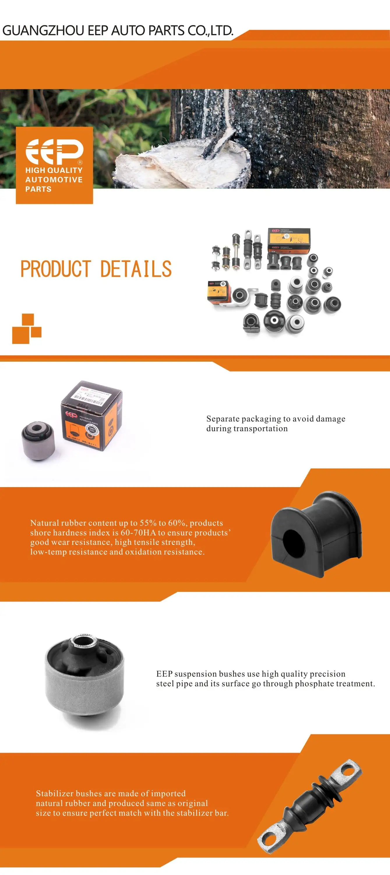 Upper Control Arm Bushing For MITSUBISHI PAJERO V73 MR519398 