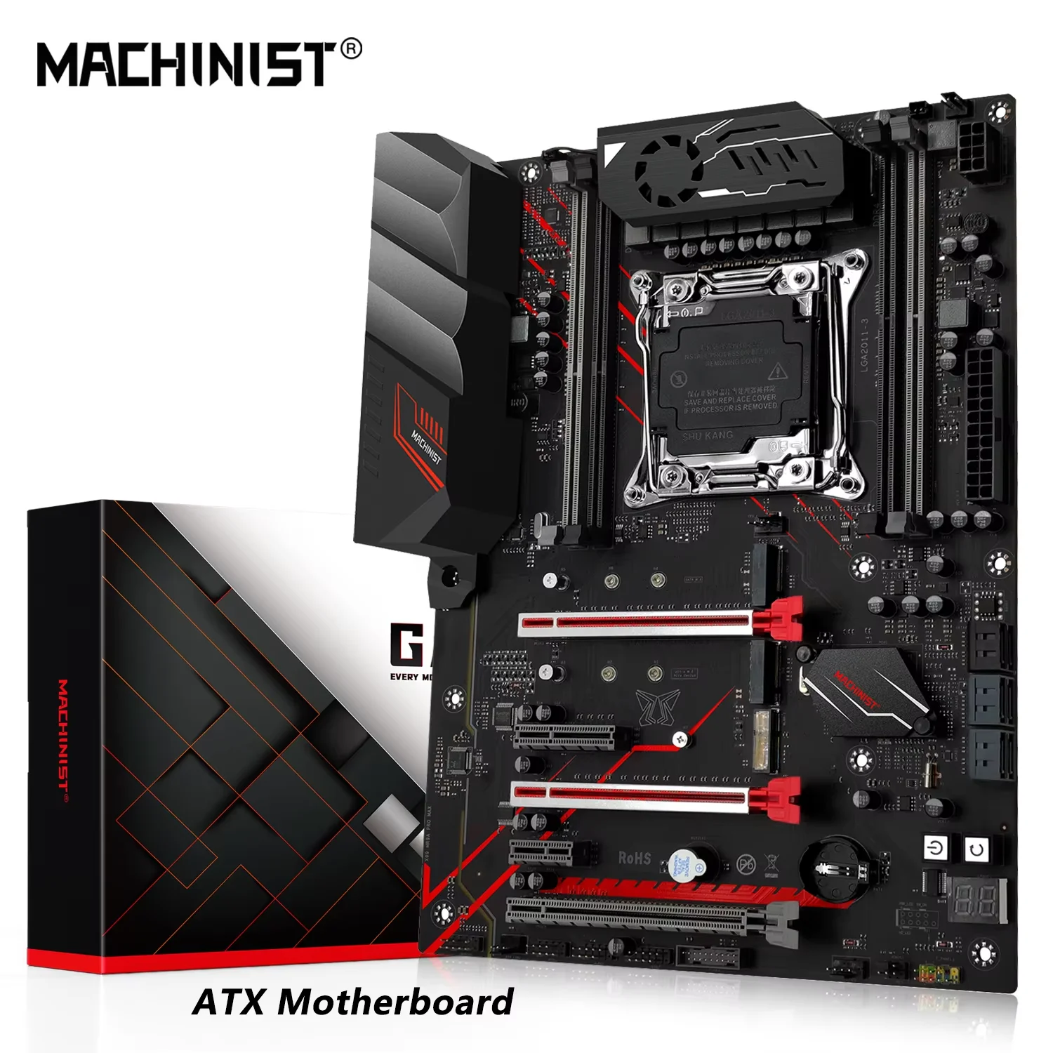 MACHINIST X99 MR9A PRO MAX Motherboard - Intel Xeon E5 V3&V4 Support
