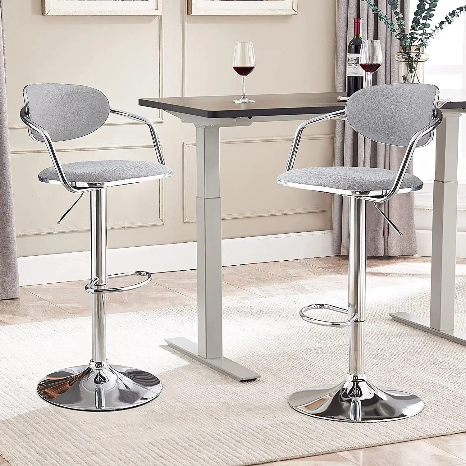 retractable bar stools