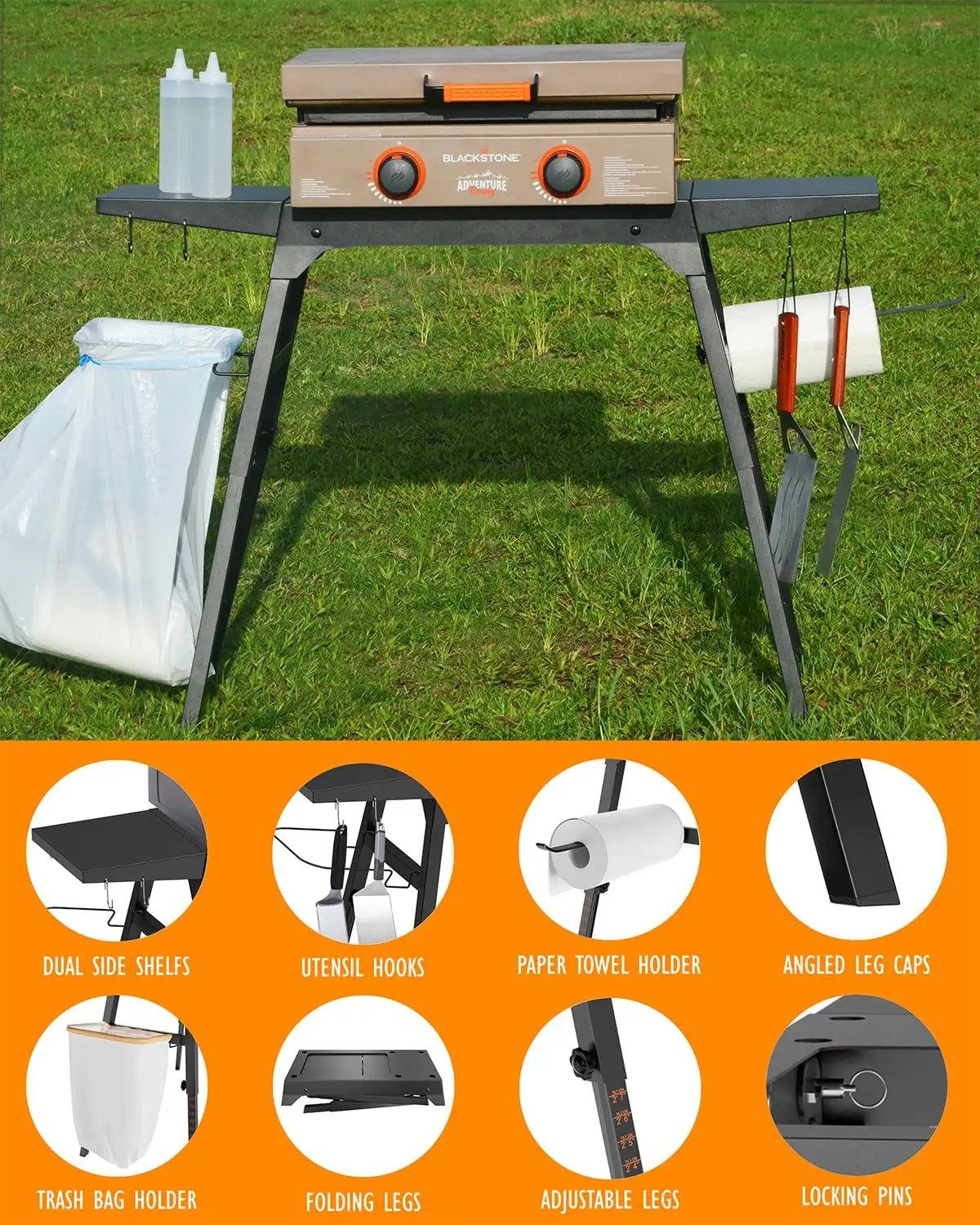 Universal Griddle Stand for 17