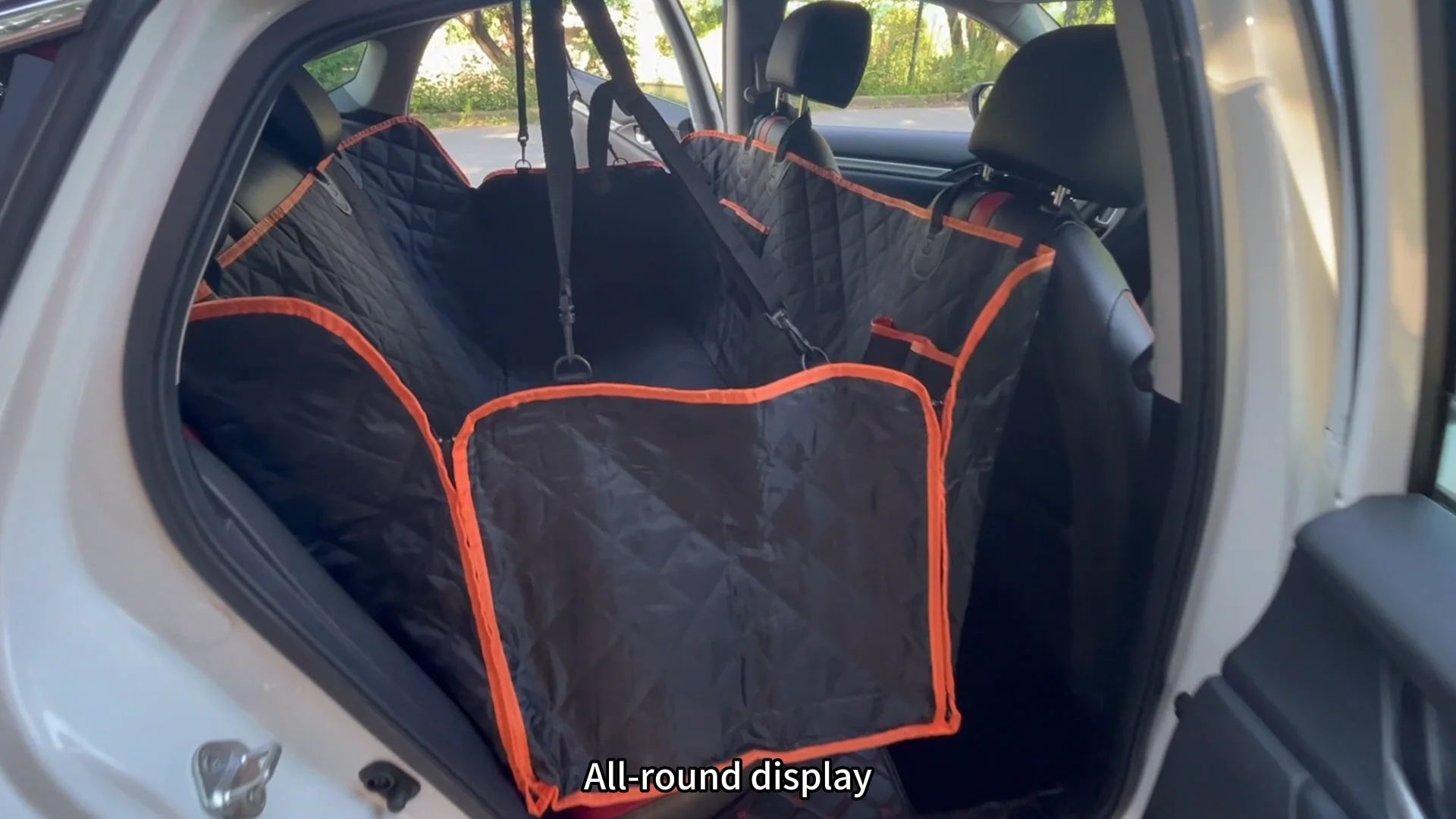 Custom Car Rear Back Seat Protector Hammock Car Mat Waterproof Pet Dog