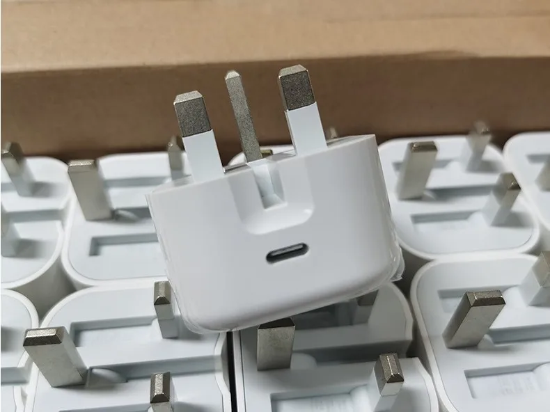 Оригинальное качество 3pin 20w usb-c Адаптер Питания uk для iphone 12