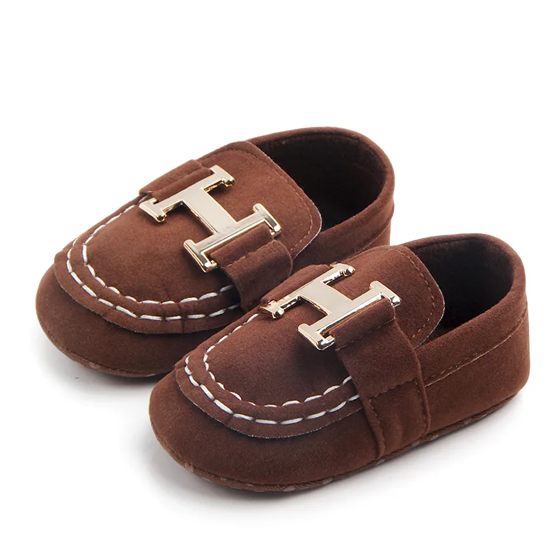 New Arrival Anti-slip Handmade Baby Loafers Infant Toddler Boys Girls Prewalker Moccasin Crib Shoes factory