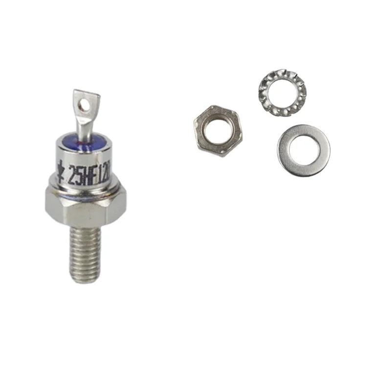 25HF120 25HFR120 Forward and Reverse Silicon Rectifier 25A1200V Spiral Rectifier Diode