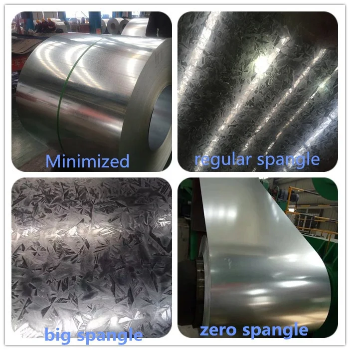 Z60 zero/mini/regular/big spangle оцинкованная сталь листовой металл с цинковым покрытием стальная катушка gi по лучшей