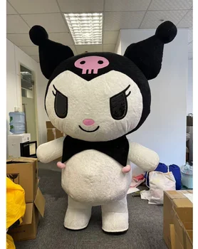 Funny cosplay cartoon character inflatable kuromi mascot costume for sale