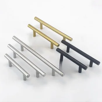 Stainless Steel furniture drawer handle kitchen cabinet drawer pull cupboard door handle T bar handle