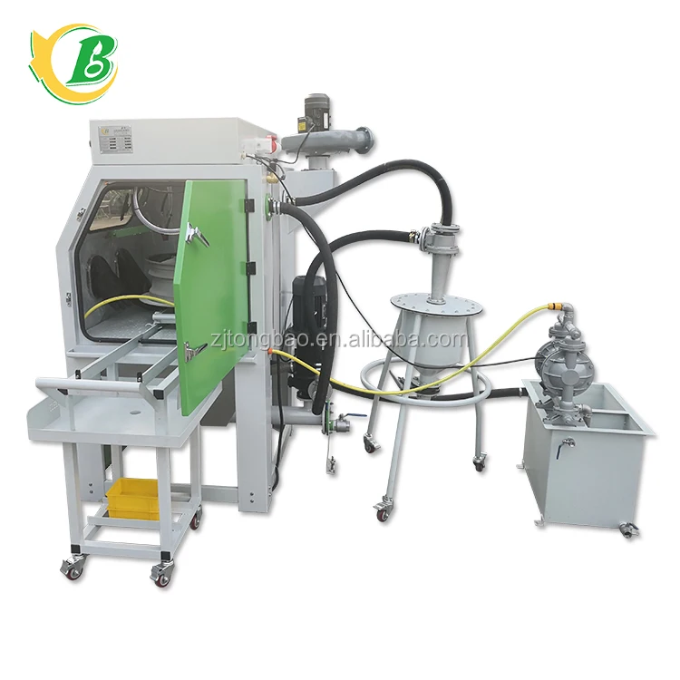 Stainless Steel Wet Sand Blasting Sandblasting Machine Water
