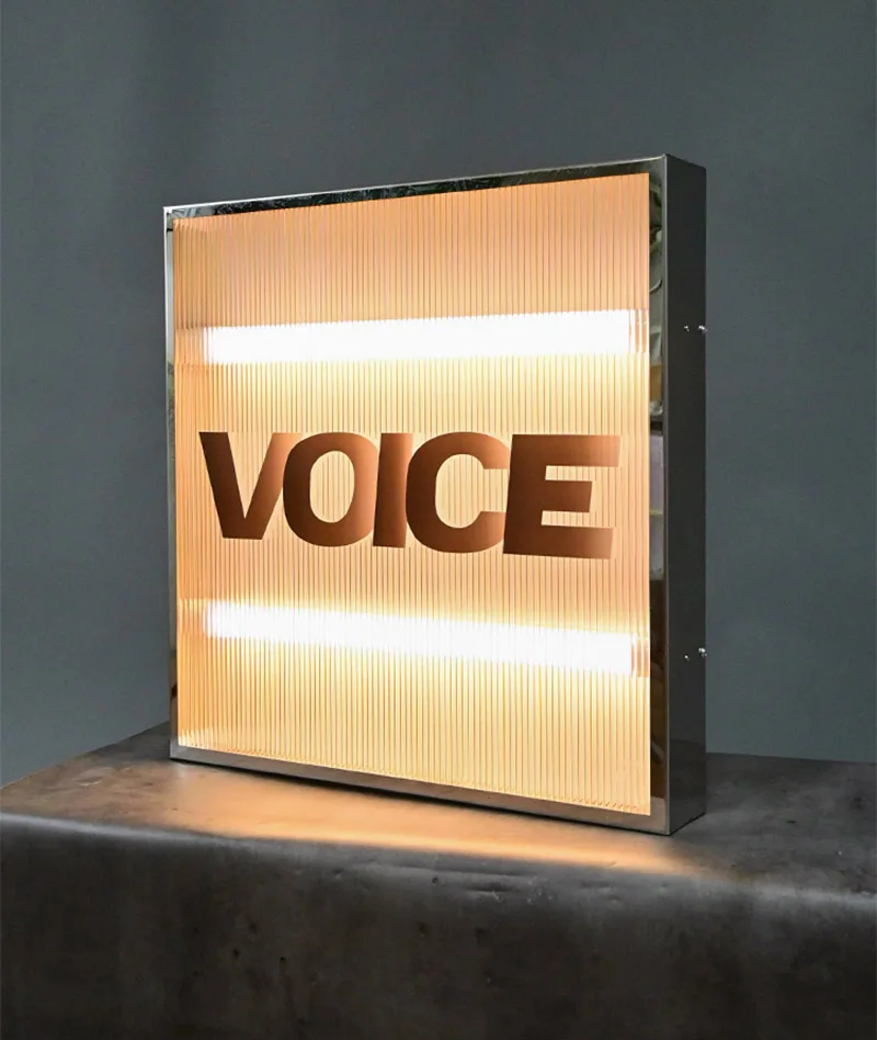 Corrugated Acrylic Light Box Highgrade Signboard Design To Attract