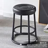 48cm tall-black-thickened surface-black carbon steel frame