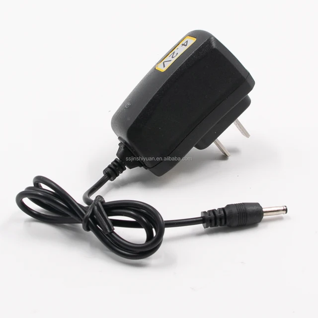 In Stock 4.2V 0.5A Lithium Battery Charger 4.2V0.5A Ion Battery Charger Lead Acid Portable Power Battery Charger