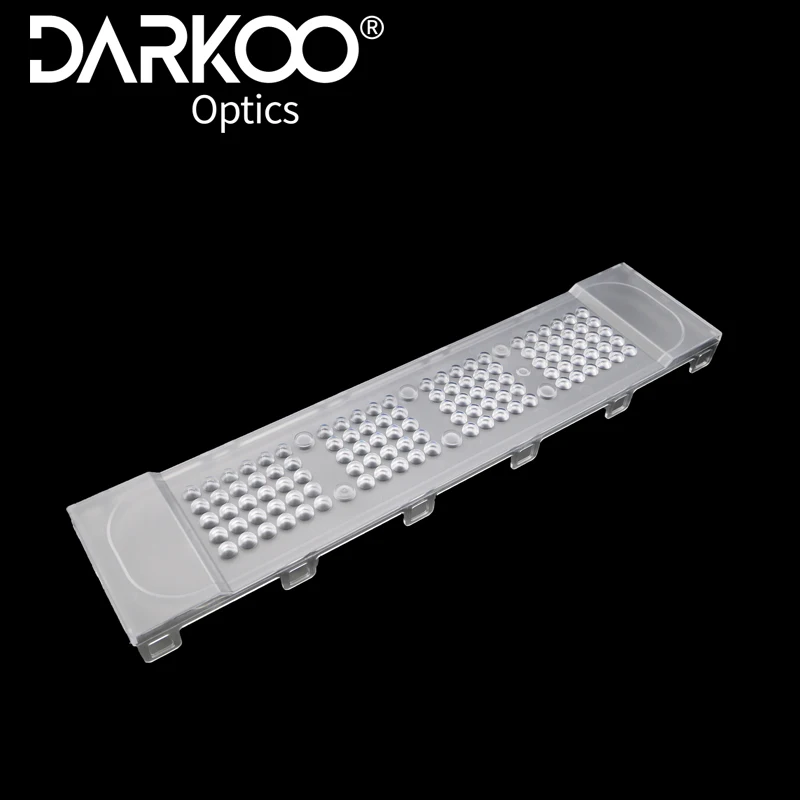 Darkoo Optical Lenses Factory Led Module Lens 2835 3030 Led 60 Degree High Quality Leds Street Light Lens Optic