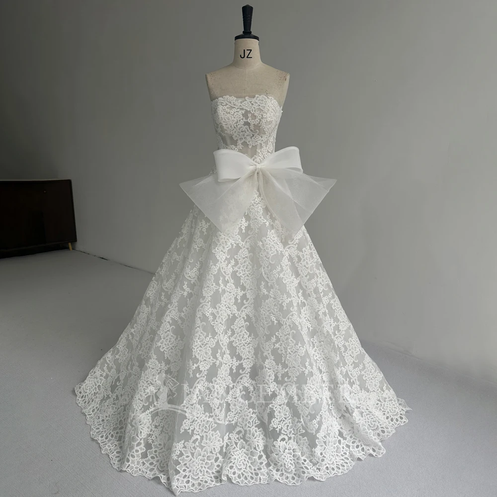 a line above knee dress Pink Tulle Knee Length Prom Dress, Cute A-Line Party Dress main image 0
