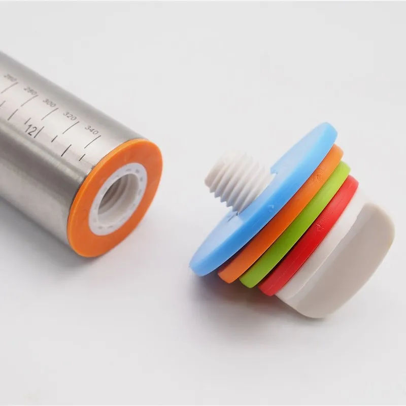 
17 дюймов, кухонные инструменты, пищевой Регулируемый ролик из нержавеющей стали, булавка для выпечки печенья, кондитерский ролик для теста 