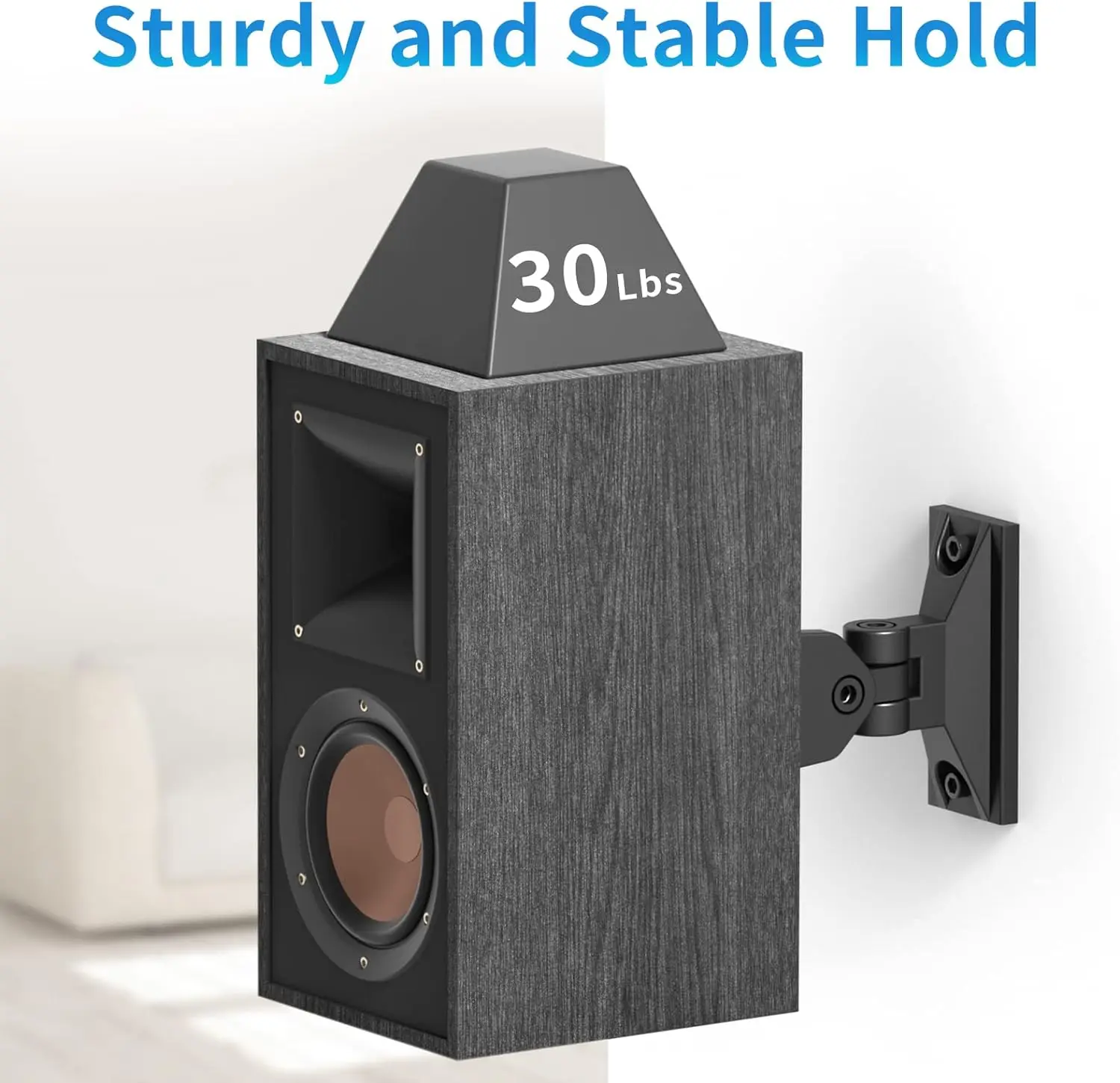 Adjustable Wall Speaker Mounts for Klipsch R-50M RP-502S