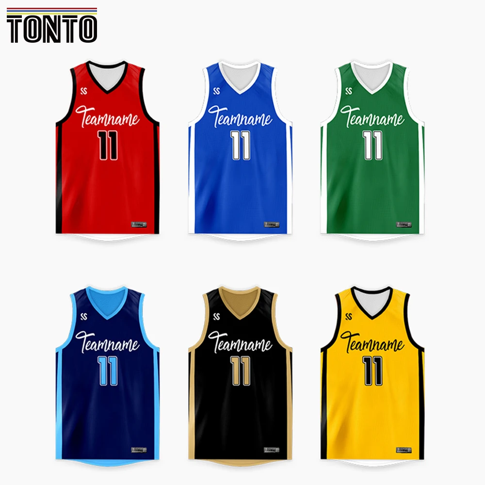 Men Basketball Jerseys Jersey Shorts Set Custom Reversible Buy