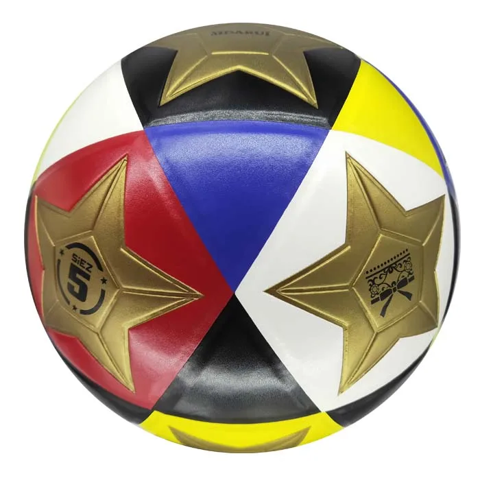 Factory Football Size 5 PVC Laminated Pelotas De Futbol Training Ball Soccer Ball