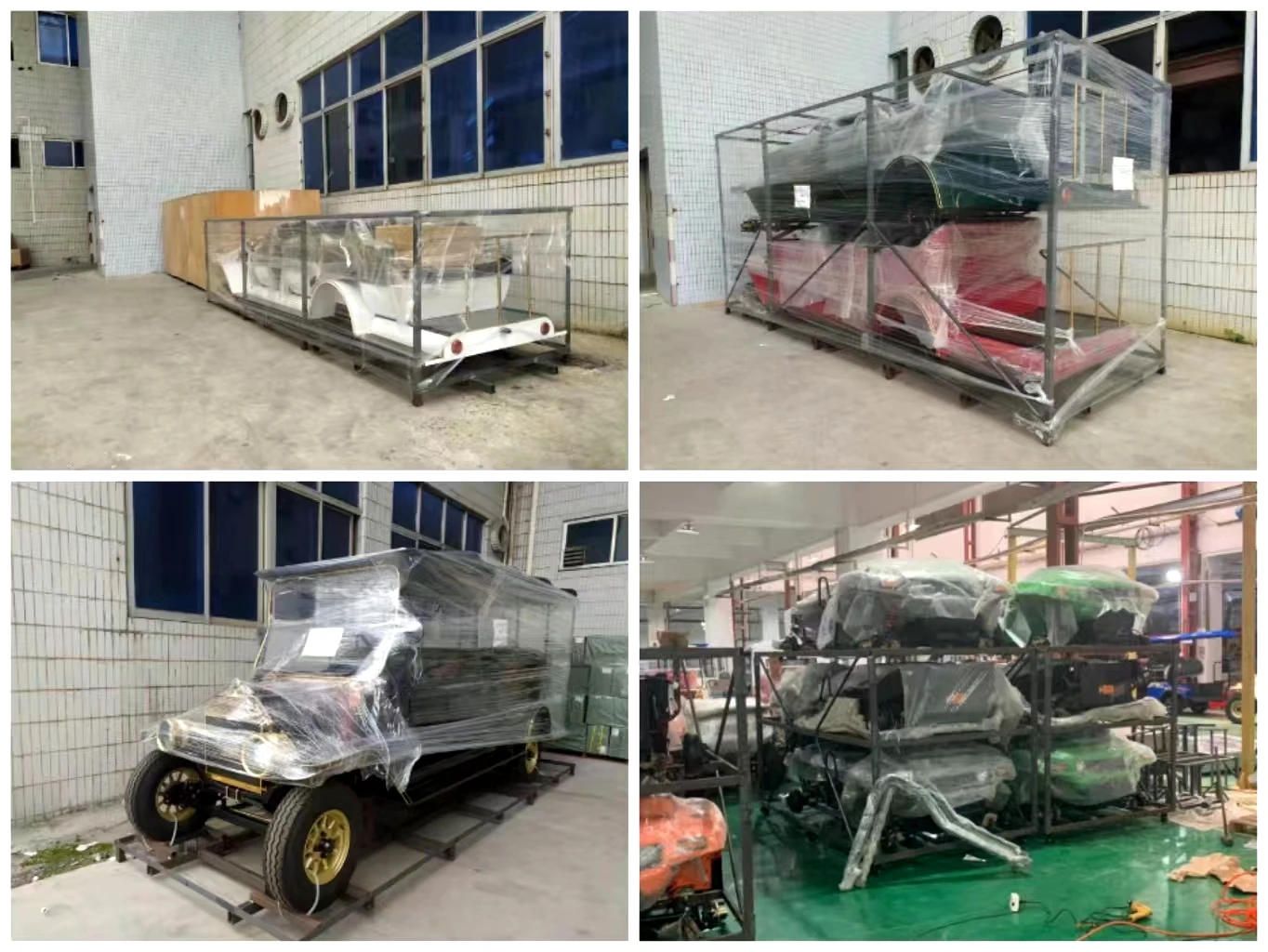 New Style 4 Seater Bus Club Electric Golf Buggy