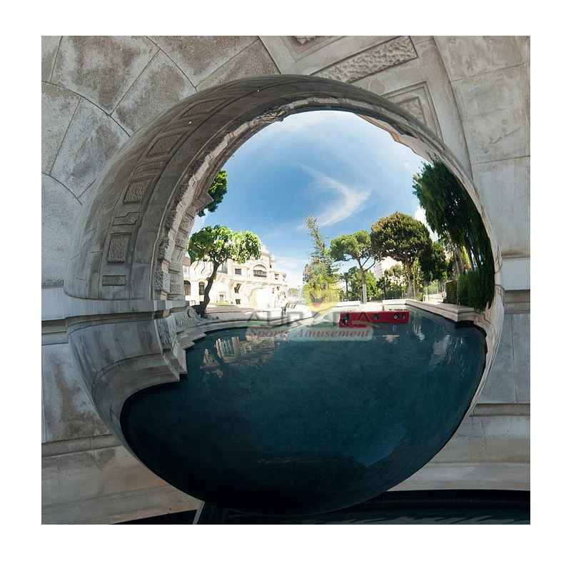 Advertising Inflatable Floating Sky Mirror Balloon Sphere Ball Inflatable Christmas Mirror Sphere