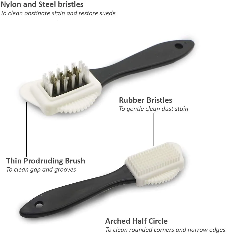 Suede Cleaning Eraser Stick Suede Shoe Brush Premium Shoe Cleaner Kit