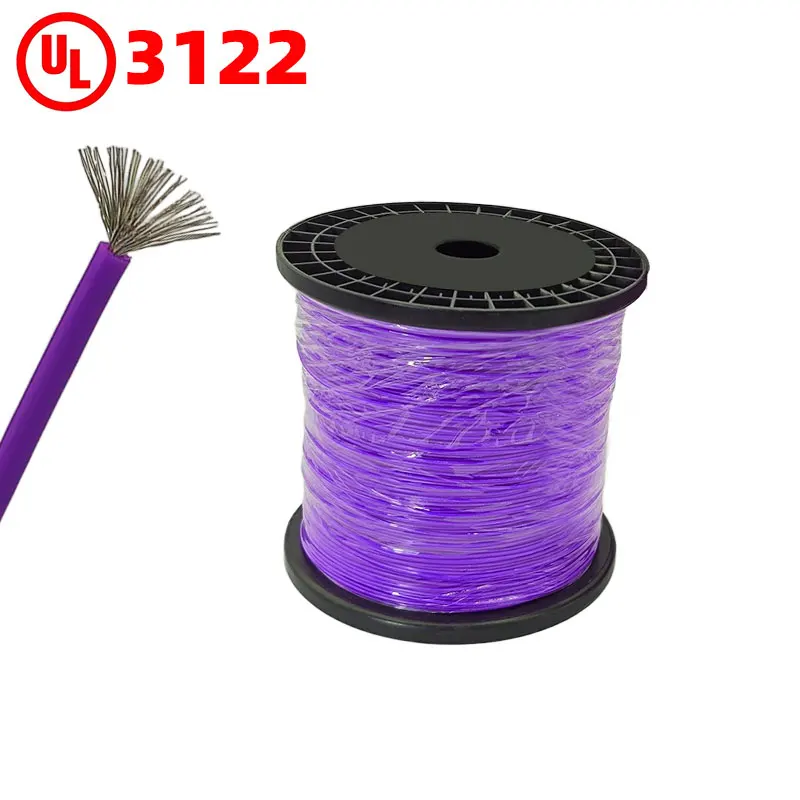 Global Best-Seller UL3122 Custom 16/24awg Low Voltage Silicone Rubber Insulated Electrical Overhead Stranded Copper Wiring Wire