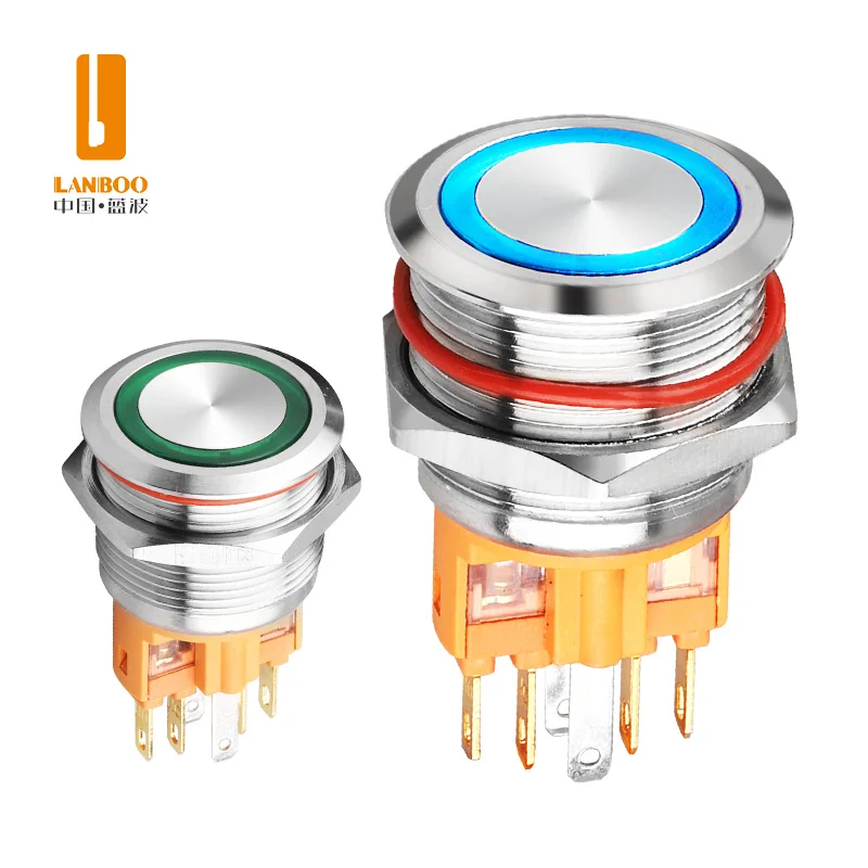 【関税込み】Pushbutton ボンバー LANBOO 22B Series Push Button Switch for Kitchen Hood