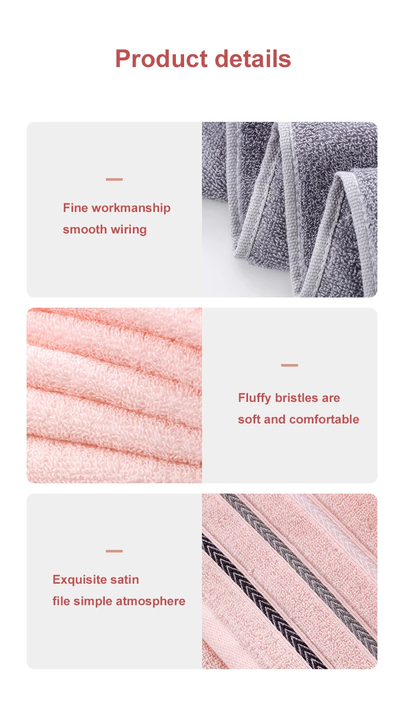 Wholesale cotton 32 towels household daily necessities thickened absorbent face wash bath towel manufacture