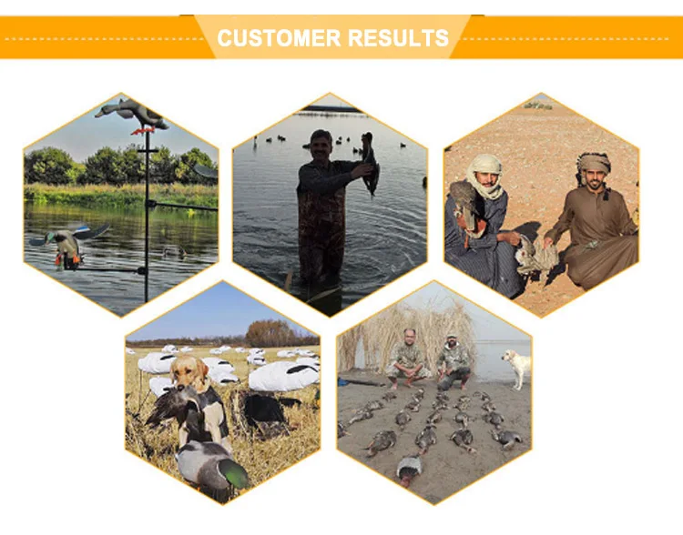 Hitop 340g Hunting Outdoor Decoy Full Flocked Hunting Bait Full Body