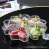 Tocadiscos con cubierta de cristal liso