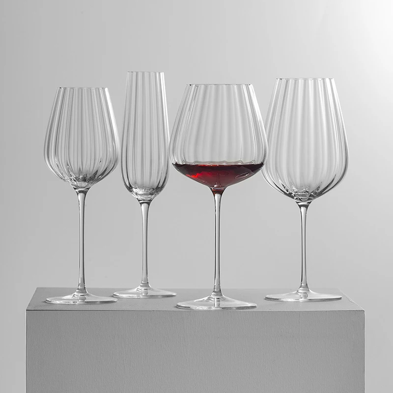 Verres À Vin Lot De 4 Verres À Cocktail En Plastique À Longue Tige Pour Gobelet À Vin Rouge Et