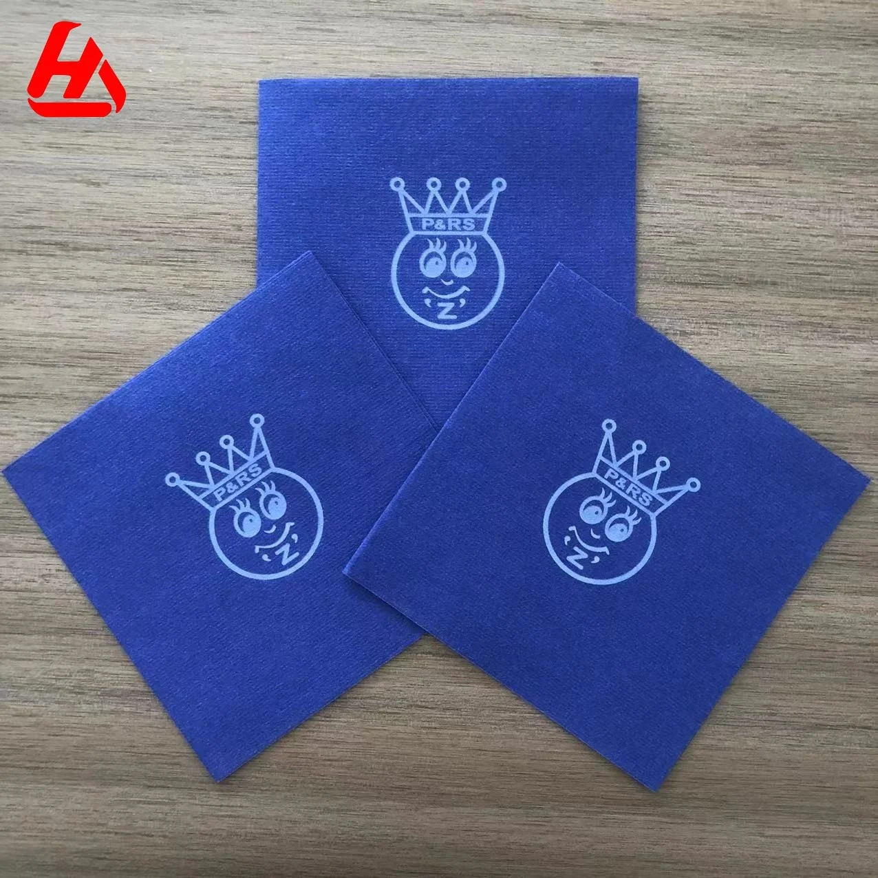 Высокое качество Буле салфетки Бумага с золотым логотипом персонализированные свадебные салфетки одноразовые цветные салфетки для ужина